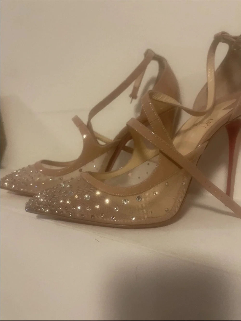 Christian Louboutin glamorous nude